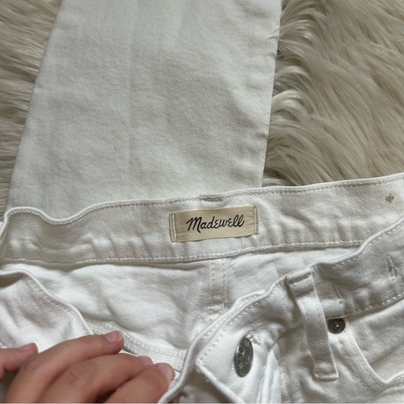 MADEWELL The Perfect Vintage Jean In White - Picture 7 of 7